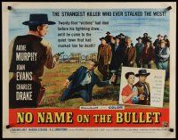 5m237 NO NAME ON THE BULLET 1/2sh '59 Audie Murphy, the strangest killer who ever stalked the West