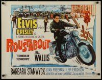 5m315 ROUSTABOUT 1/2sh '64 roving, restless, reckless Elvis Presley on motorcycle!