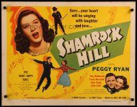 5m327 SHAMROCK HILL 1/2sh '49 Arthur Dreifuss, close-up of singing Peggy Ryan!