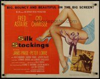 5m335 SILK STOCKINGS style A 1/2sh '57 musical version of Ninotchka w/ Fred Astaire & Cyd Charisse!