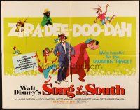 5m341 SONG OF THE SOUTH 1/2sh R72 Walt Disney, Uncle Remus, Br'er Rabbit & Br'er Bear!