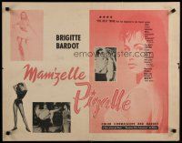 5m375 THAT NAUGHTY GIRL 1/2sh '58 full-length and super close image of sexy Brigitte Bardot!