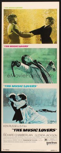 5m672 MUSIC LOVERS insert '71 Richard Chamberlain & Glenda Jackson, directed by Ken Russell!