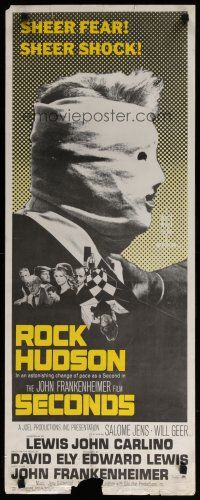 5m740 SECONDS insert '66 Rock Hudson, John Frankenheimer, sheer fear, sheer shock!