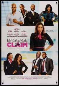 5p073 BAGGAGE CLAIM advance DS 1sh '13 Paula Patton, she's done flying solo!