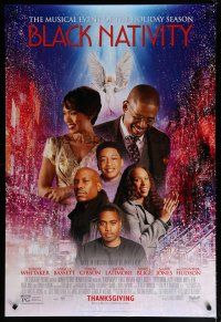 5p107 BLACK NATIVITY advance DS 1sh '13 Forest Whitaker, Angela Bassett, Tyrese Gibson!