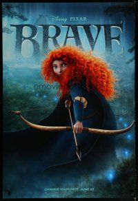 5p128 BRAVE advance DS 1sh '12 cool Disney/Pixar fantasy cartoon set in Scotland!
