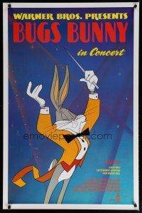 5p137 BUGS BUNNY IN CONCERT 1sh '90 great cartoon image of Bugs conducting orchestra!