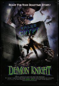 5p230 DEMON KNIGHT advance DS 1sh '95 Billy Zane, Tales from the Crypt, Crypt-Keeper, Billy Zane!