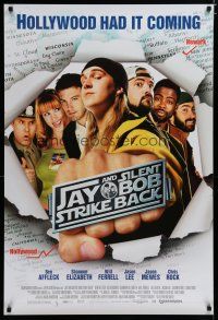 5p420 JAY & SILENT BOB STRIKE BACK 1sh '01 Kevin Smith directed, Jason Mewes & Ben Affleck!