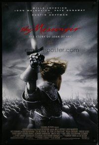 5p522 MESSENGER DS 1sh '99 Luc Besson, Milla Jovovich as Joan of Arc!