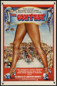 5p531 MISS NUDE AMERICA 1sh '76 The Contest, 90 minutes of American madness!