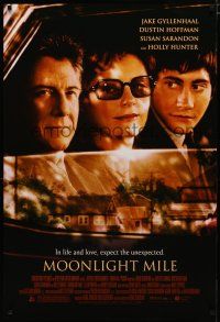 5p541 MOONLIGHT MILE DS 1sh '02 Jake Gyllenhaal, Dustin Hoffman, Susan Sarandon!