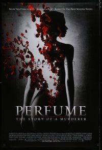 5p592 PERFUME: THE STORY OF A MURDERER advance DS 1sh '07 Rickman, Rachel Hurd-Wood, cool image!