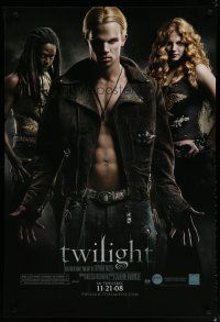 5p789 TWILIGHT teaser 1sh '08 Cam Gigandet as James & evil vampires!