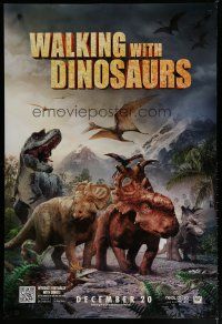 5p808 WALKING WITH DINOSAURS style B advance DS 1sh '13 CGI animated dinosaur family adventure!