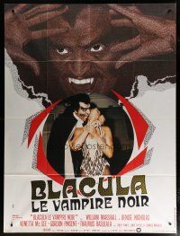 5s777 BLACULA French 1p '72 black vampire William Marshall is deadlier than Dracula, different!