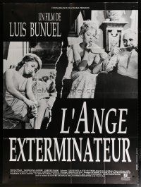 5s834 EXTERMINATING ANGEL French 1p R70s Luis Bunuel's El angel exterminador starring Silvia Pinal!