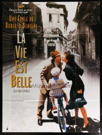 5s881 LIFE IS BEAUTIFUL French 1p '98 Roberto Benigni's La Vita e bella, Nicoletta Braschi