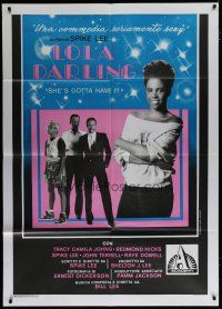 5s237 SHE'S GOTTA HAVE IT Italian 1p '86 A Spike Lee Joint, Tracy Camila Johns, sexy comedy!