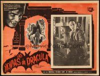5s510 BRIDES OF DRACULA Mexican LC '60 Terence Fisher, Hammer, Peter Cushing as Dr. Van Helsing!