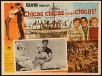 5s544 GIRLS GIRLS GIRLS Mexican LC '62 c/u of Elvis Presley on boat with sexy Stella Stevens!