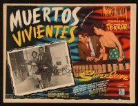 5s561 INVASION OF THE BODY SNATCHERS Mexican LC '56 Kevin McCarthy & Dana Wynter running!