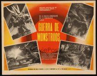 5s584 MAGIC SERPENT Mexican LC '66 great different Japanese rubbery monster images!