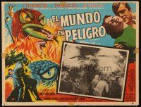 5s637 THEM Mexican LC R60s classic sci-fi, cool different border art + special effects inset!