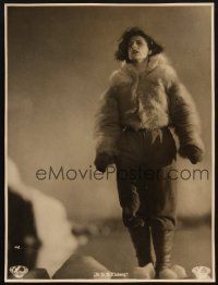 5s364 S.O.S. EISBERG German 11.5x15.25 still #42 '33 Arnold Fanck, c/u of Leni Riefenstahl in fur!