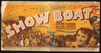 5s090 SHOW BOAT pressbook '36 Irene Dunne, James Whale & Edna Ferber's grandest show!