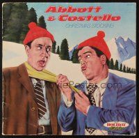 5s278 ABBOTT & COSTELLO vinyl record '81 Christmas show with their classic routines!