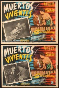 5s442 INVASION OF THE BODY SNATCHERS 6 Mexican LCs '56 classic horror, great images!