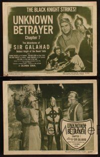 5t782 ADVENTURES OF SIR GALAHAD 4 chapter 7 LCs '49 George Reeves, Knights of the Round Table!