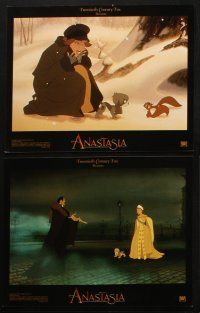 5t005 ANASTASIA 10 LCs '97 Don Bluth cartoon about the missing Russian princess!