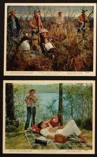 5w061 HOME FROM THE HILL 6 color 8x10 stills '60 Robert Mitchum, Eleanor Parker & George Peppard!