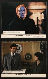 5w037 OMEN 3 - THE FINAL CONFLICT 8 color English FOH LCs '81 Sam Neill as President Damien!