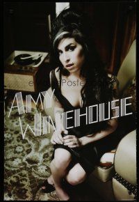 5x673 AMY WINEHOUSE English commercial poster '07 cool portrait image of tragic singer!