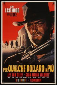 5x721 FOR A FEW DOLLARS MORE commercial poster '99 Per qualche dollaro in piu, Eastwood!