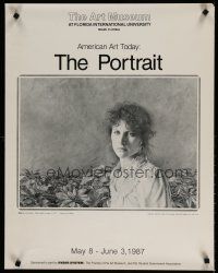 5x180 AMERICAN ART TODAY: THE PORTRAIT 22x28 museum exhibition '87 Kent Bellows artwork!