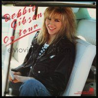 5x311 DEBBIE GIBSON 24x24 music poster '89 cool image of the pretty singer, On Tour!