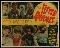 5x834 FLY MY KITE REPRODUCTION '90s image of Little Rascals, Our Gang!