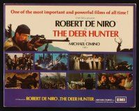 5z512 DEER HUNTER English pressbook '78 directed by Michael Cimino, Robert De Niro, Walken!
