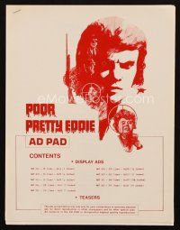 5z806 POOR PRETTY EDDIE pressbook '75 Shelley Winters, he does all the things you like to forget!