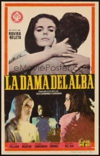 5z153 LADY OF THE DAWN Spanish herald '66 Julliette Villard, Daniel Martin, Dolores Del Rio