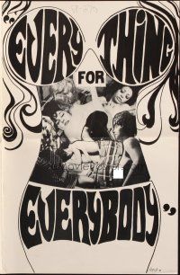 5z539 EVERYTHING FOR EVERYBODY pressbook '69 she could and would do it, sexy images!