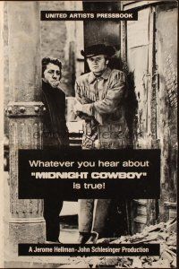 5z733 MIDNIGHT COWBOY pressbook '69 Dustin Hoffman, Jon Voight, John Schlesinger classic!