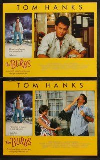 6b073 BURBS 8 LCs '89 best Tom Hanks, Bruce Dern, Carrie Fisher, in savage land, suburbia!