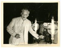 6c175 BOOGIE MAN WILL GET YOU 8x10.25 still R48 cool close up of Boris Karloff in his laboratory!