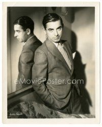 6c307 EDDIE CANTOR 8x10 still '35 the singer/actor in suit w/ back to mirror from Strike Me Pink!
